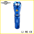 Multi Colors Lumen LED 300 Lumens Recharegeable Torch (NK-167)